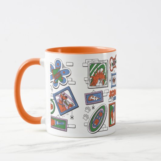 Mug Scooby-Doo Wall of Halloween Picture Frames (Gauche)