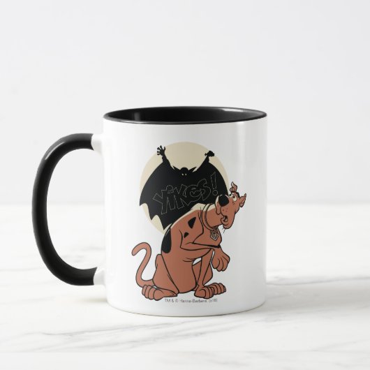 Mug Scooby-Doo "Yikes !" Ombre vampire (Gauche)