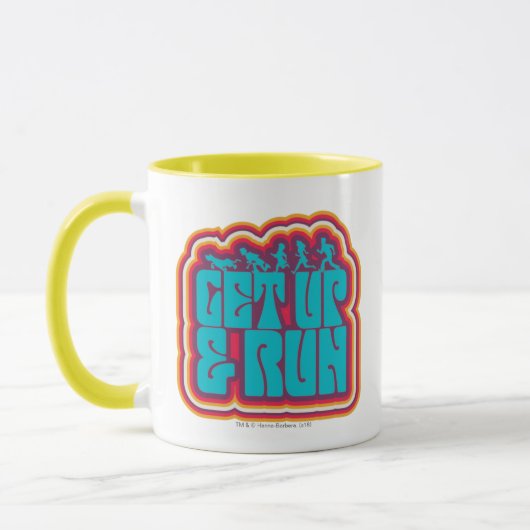 Mug Scooby et Gang "Get Up & Run" Graphic (Gauche)