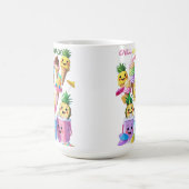 Mug Scoop, Sip, Smile – Tee-shirt des friandises d'été (Centre)