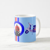 Mug Scooter BRITANNIQUE (Devant droit)