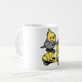 Mug Scooter Chubby Cockatiel (Devant gauche)