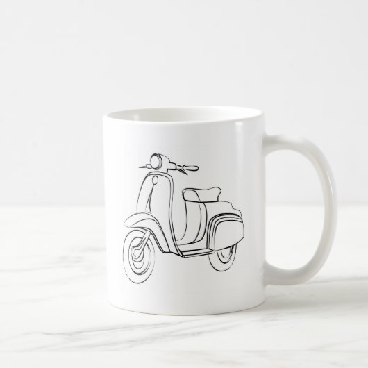 Mug Scooter vintage (Droite)