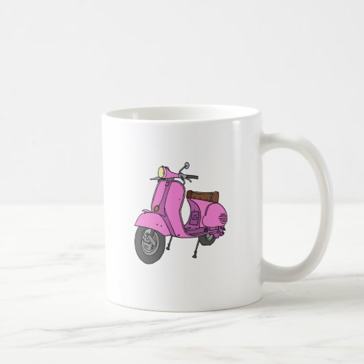 Mug Scooteur rose (Droite)