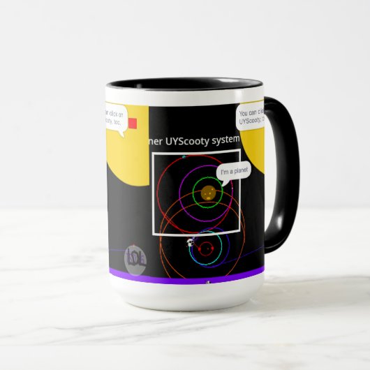 Mug Scootie US 1 (Devant droit)