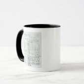 Mug Score manuscrit de la Loi III (Devant gauche)
