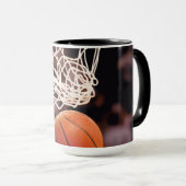 Mug Scoring de basket-ball (Devant droit)