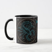 Mug Scorpio Anniversaire Cadeau Ajouter un nom Café no (Gauche)