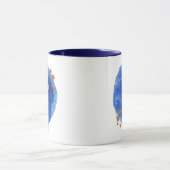 Mug Scorpio Aquarelle Nuit Ciel Constellation Zodiac (Centre)