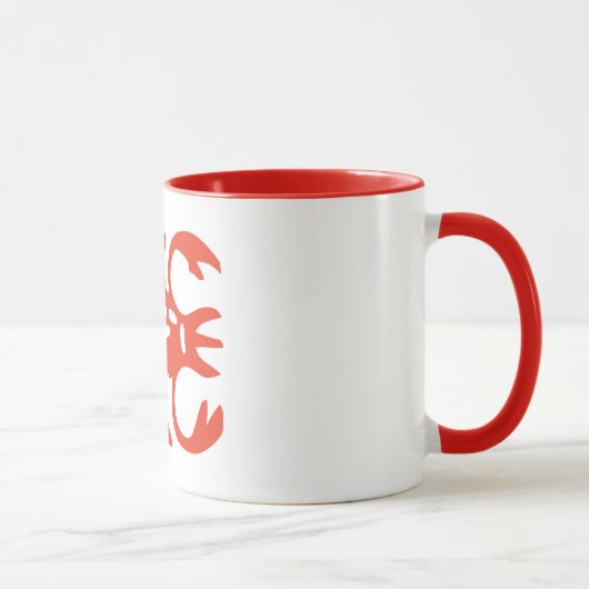 Mug Scorpio Astrologie Signe Solaire, Zodiac Ringer Mu (Droite)
