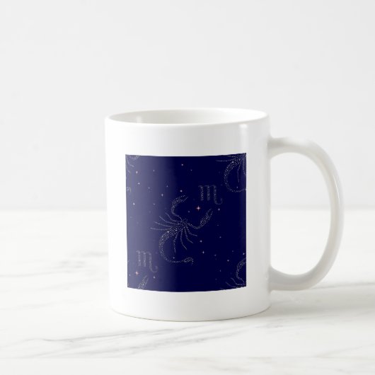 Mug scorpio étoiles (Droite)