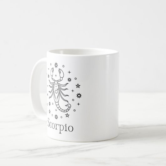 Mug Scorpio, signe zodiaque (Devant gauche)