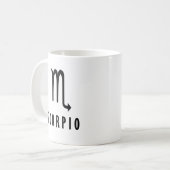 Mug Scorpio zodiac (Devant gauche)