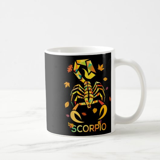 Mug Scorpio Zodiac Fall Scorpion Anniversaire (Droite)
