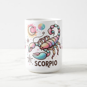 Mug Scorpion coloré Zodiaque Scorpion Astrologie