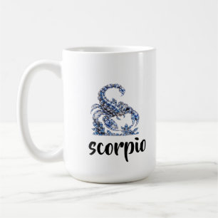 Mug Scorpion Cristal d'Argent Collection Luxe ✨
