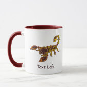 Mug Scorpion de noeud celtique (Gauche)