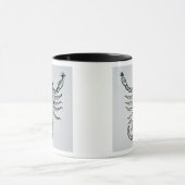 Mug Scorpion (le scorpion) une illustration du 'P (Centre)