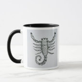 Mug Scorpion (le scorpion) une illustration du 'P (Gauche)