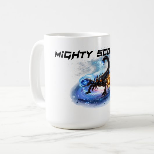 MUG SCORPION OF THE COSMIC ARCANE (Devant gauche)