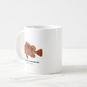 Mug Scorpionfish - Animaux marins de Californie (Devant gauche)