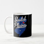 Mug Scotch Plains New Jersey Nj Map (Gauche)