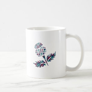 Mug Scotland Cadeaux Scottish Thistle Tartan Plaid Cad