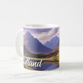 Mug Scotland Scottish Highlands Castle Travel (Devant gauche)