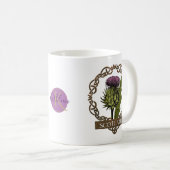 Mug Scotland Scottish Thistle Celtic Knogrammes (Devant droit)