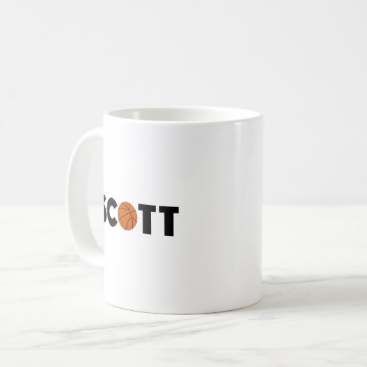 Mug Scott Basket (Devant gauche)