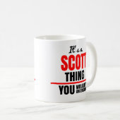 Mug Scott ce que tu ne comprendrais pas nom (Devant droit)