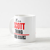 Mug Scott ce que tu ne comprendrais pas nom (Devant gauche)