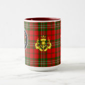 Mug Scott Clan Badge & Tartan (Centre)