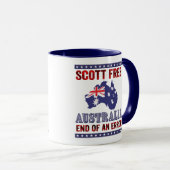 Mug Scott Free Australie Fin d'une erreur (Devant droit)