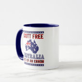 Mug Scott Free Australie Fin d'une erreur (Devant gauche)