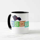 Mug Scottie Blocks ! ! (Devant gauche)