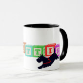 Mug Scottie Blocks ! ! (Devant droit)