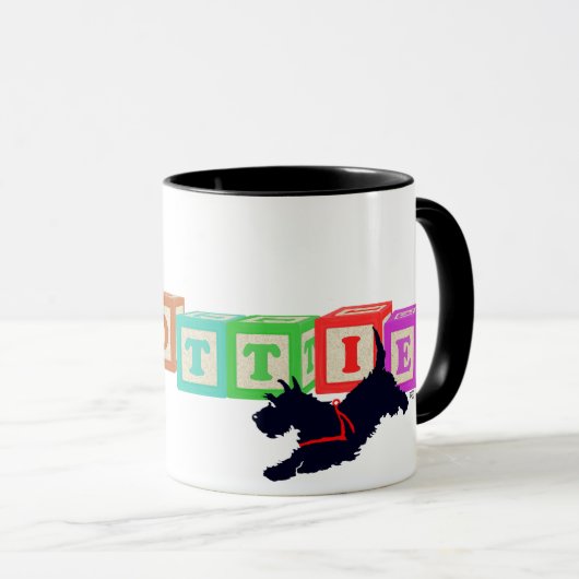Mug Scottie Blocks ! ! (Devant droit)