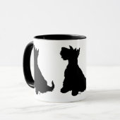 Mug Scottie Chien Assis (Devant gauche)