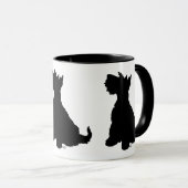 Mug Scottie Chien Assis (Devant droit)