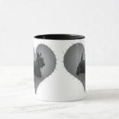 Mug Scottie de coeur (Centre)
