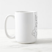 Mug Scottie Dog Duo (Gauche)