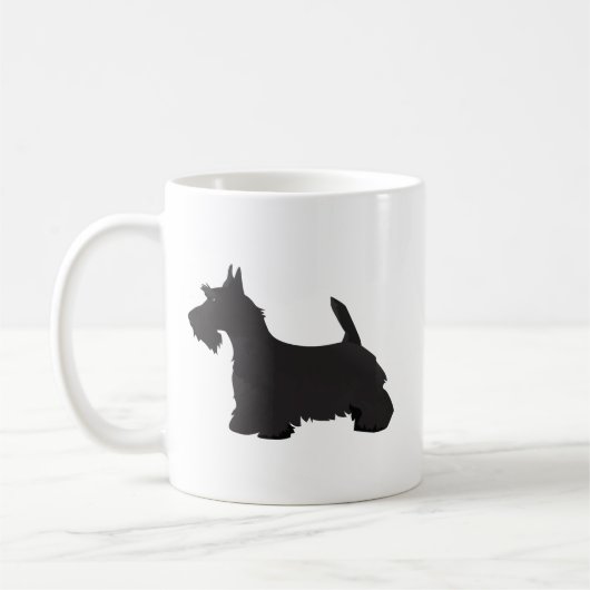 Mug Scottie Scottish Terrier Basic Breed (Gauche)
