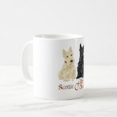 Mug Scotties Blé et Noirs Fête des Mères (Devant gauche)