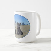Mug Scotties en visite en Égypte (Devant droit)