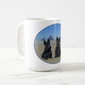 Mug Scotties en visite en Égypte (Devant gauche)