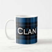 Mug Scottish Clan Ramsay Blue Hunting Tartan (Gauche)