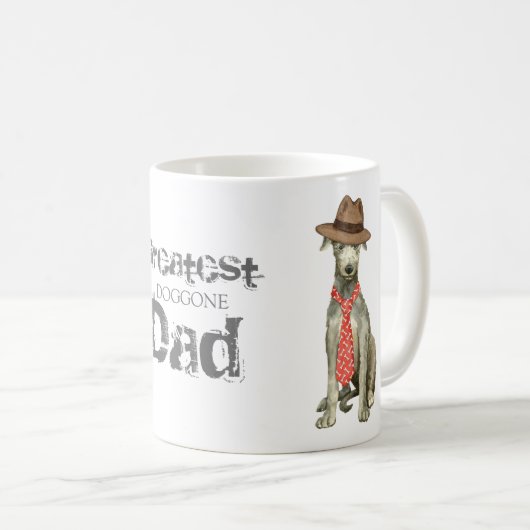 Mug Scottish Deerhound Papa (Devant droit)