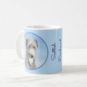 Mug Scottish Deerhound Peinture - Cute Original Chien 
