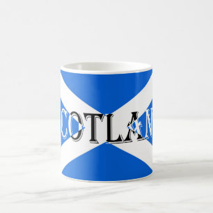 Mug Scottish Flag Scotland Inverted mugt